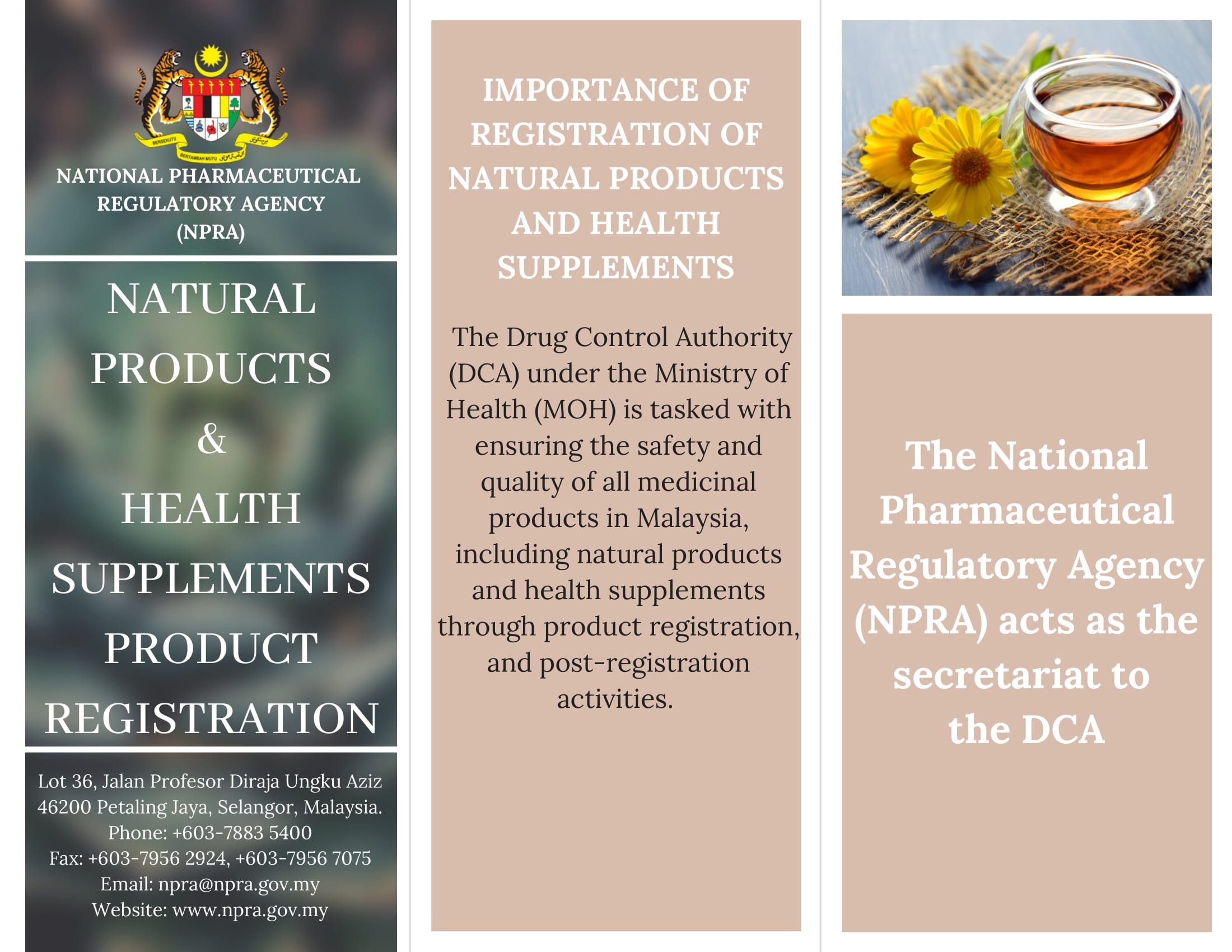Natural Products & Health Supplements Product Registration